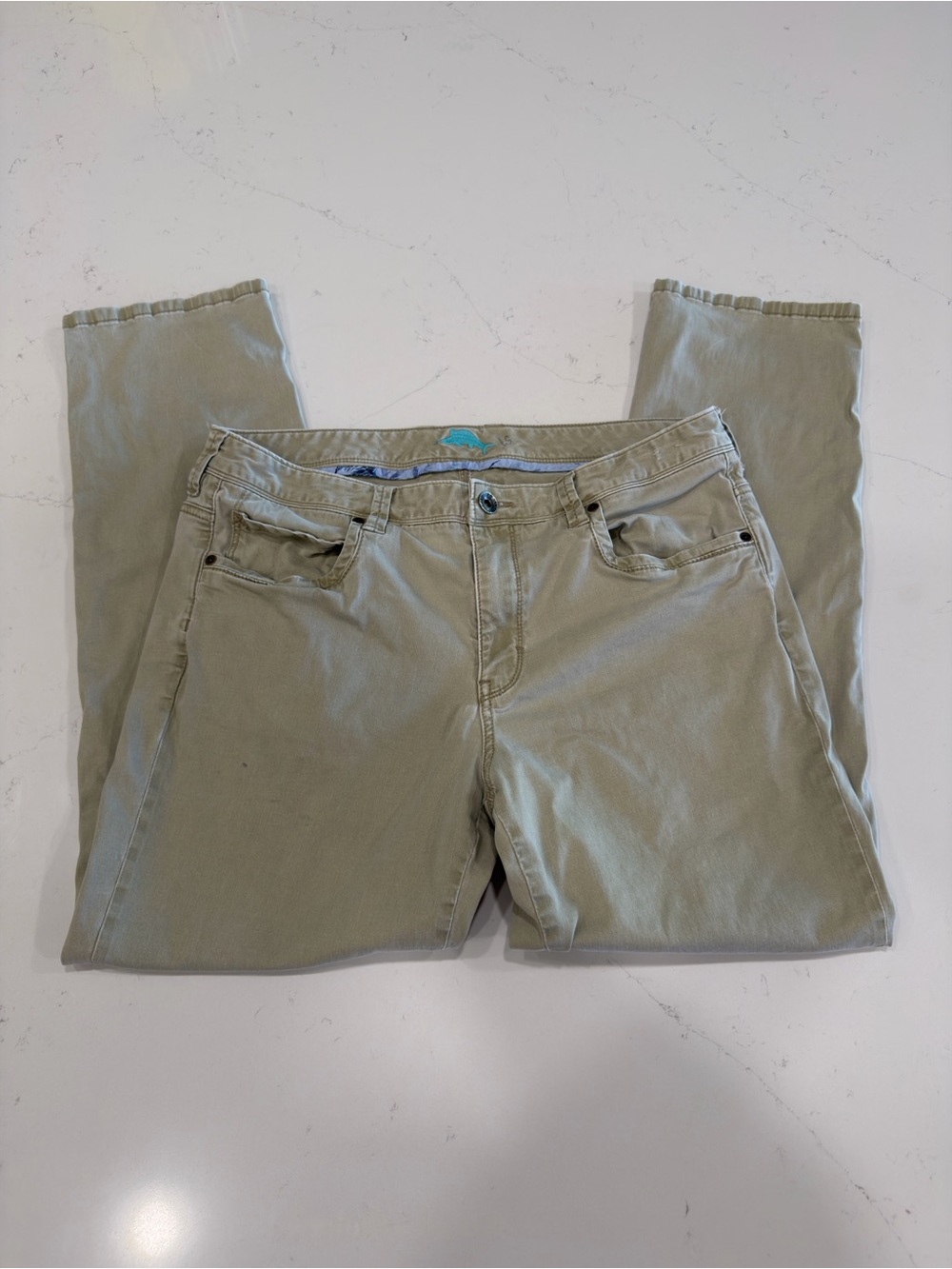 Tommy Bahama Men's Straight-Leg Khaki Jeans - 36x30